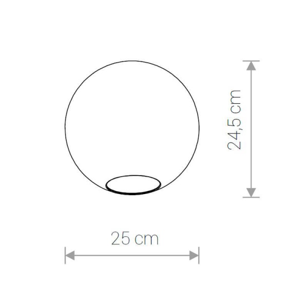 Плафон Nowodvorski Cameleon Sphere L 8528 Плафон Nowodvorski Cameleon Sphere L 8528