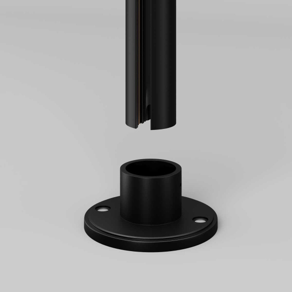 Основание напольное для круглого шинопровода Maytoni Technical Accessories for tracks Levity TRA184BC-R-11B Основание напольное для круглого шинопровода Maytoni Technical Accessories for tracks Levity TRA184BC-R-11B