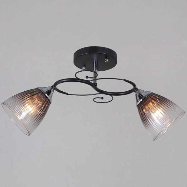 Потолочная люстра Reluce 13560-0.3-02 BK+CR