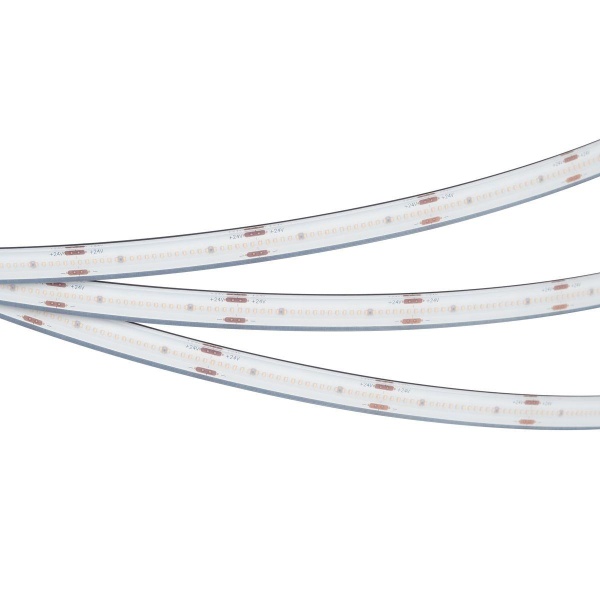 Светодиодная влагозащищенная лента Arlight 4W/m 480Led/m CSP теплый белый 5M герметичная CSP-PFS-X480-10mm 24V Warm2700 045045