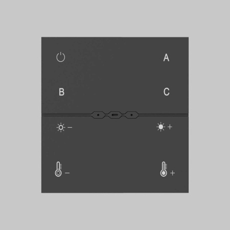 Беспроводная панель управления Maytoni Lighting control Zigbee DRC035-Z-8-B