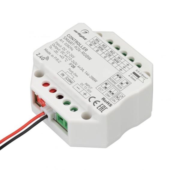 Контроллер Arlight Smart-K26-RGBW 028294 Контроллер Arlight Smart-K26-RGBW 028294