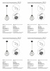 Подвесной светильник Vitaluce V2867-1/1S