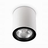 Потолочный светильник Ideal Lux Mood PL1 Small Round Bianco
