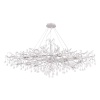 Люстра Crystal Lux REINA V2 SP12 L1500 SILVER PATINA