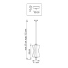 Подвес Botto Lightstar 800013