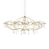 Подвесная люстра Loft IT Mira 10586/900 Gold Asfour
