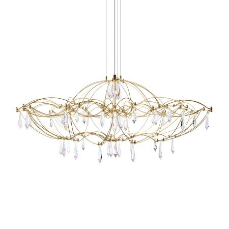 Подвесная люстра Loft IT Mira 10586/900 Gold Asfour