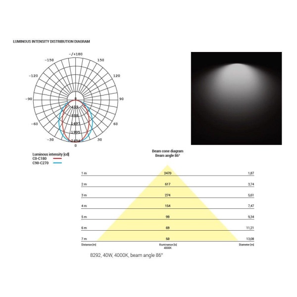 Потолочный светодиодный светильник Nowodvorski Office Pro Led 8294 Потолочный светодиодный светильник Nowodvorski Office Pro Led 8294