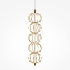 Подвесной светодиодный светильник Maytoni Golden Cage MOD216PL-L10G3K