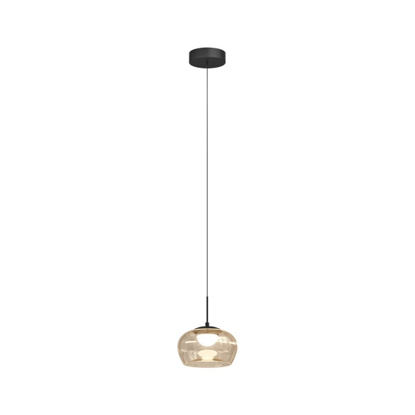 Подвесной светильник Denkirs Floa DK6741-BK+AM
