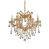 Подвесная люстра Lumina Deco Eliza LDP 7029-6 GD