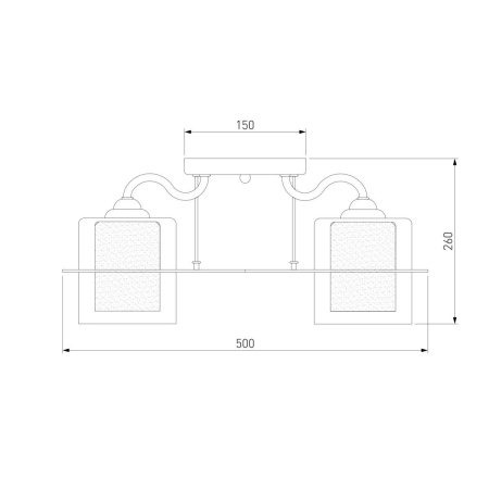 Потолочная люстра Eurosvet 30160/5 хром