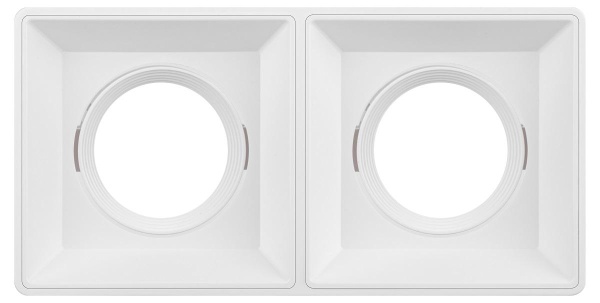 Накладной светильник ЭРА OL24-2 WH Б0054382