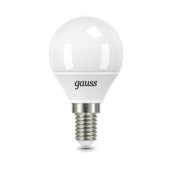 Лампа светодиодная Gauss E14 9.5W 6500K матовая 105101310