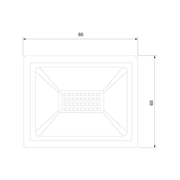 Прожектор светодиодный Elektrostandard Elementary 023 FL LED 20W 6500K IP65 a051939