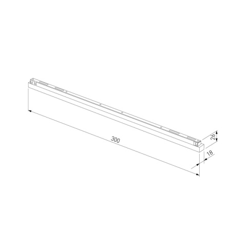 Трековый светильник Elektrostandard Brass Line a071849