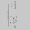 Подвесной светильник Maytoni MOD374PL-L28W3K