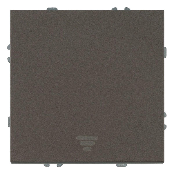 Выключатель 1-кл.самовозвр. (механизм), Stekker, 250В, 10А Эмили, RSW10-5112-09, антрацит, soft touch 50366