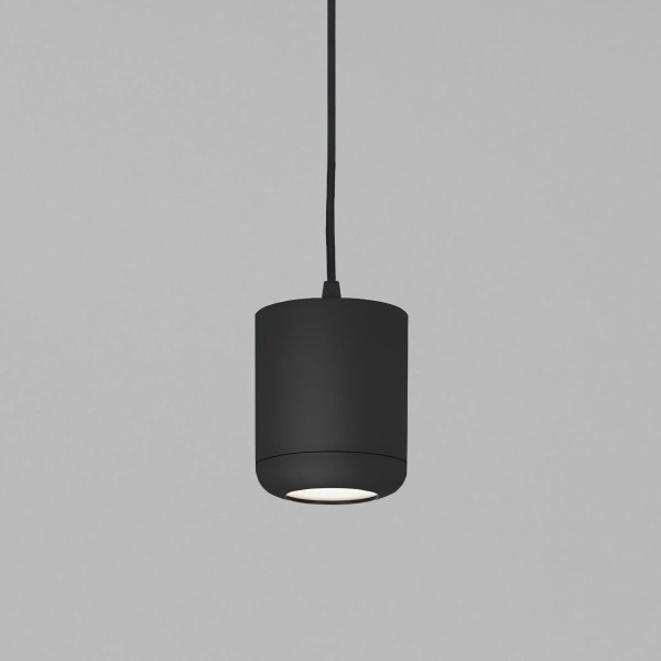 Подвесной светодиодный светильник Elektrostandard Onde 50249 LED 15W 4000K черный a064202