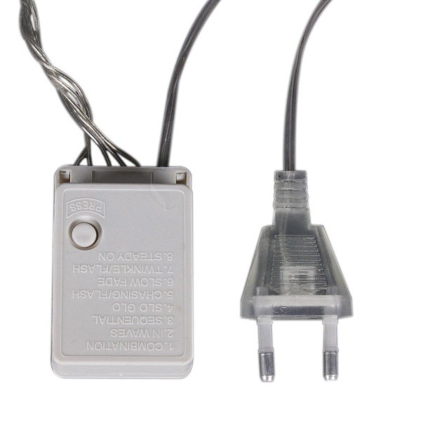 Cветодиодная гирлянда Sneha Шарик 230V разноцветный 8 режимов A-002 LED MIX