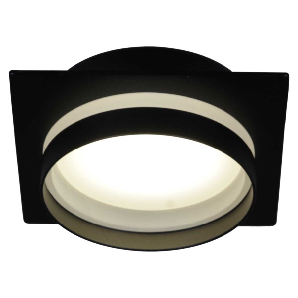 Встраиваемый светильник Reluce Technical 53025-9.0-001LD GX53 BK
