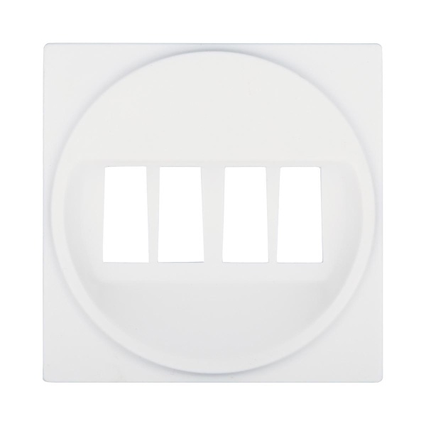 Накладка LK Studio аудио-розетки (белый) 857404-1