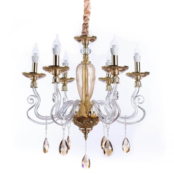 Подвесная люстра Divinare Simona 5125/07 LM-6 Подвесная люстра Divinare Simona 5125/07 LM-6