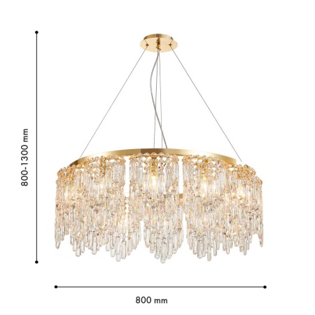 Подвесная люстра Favourite Diadem 4724-12P