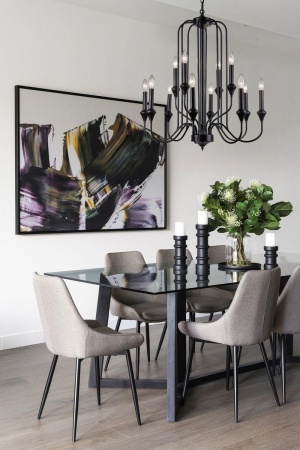 Подвесная люстра Milosh Tendence 0803CL-12BK