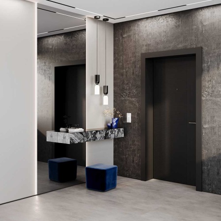 Датчик движения встраиваемый Voltum S70, (белый матовый) VLS070502