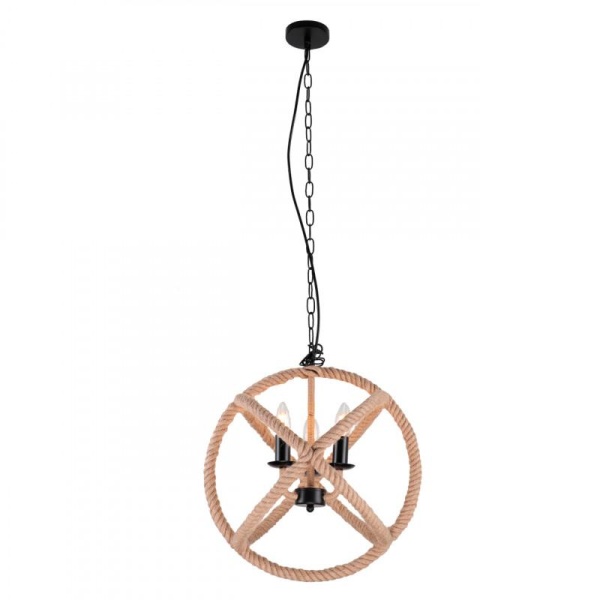 Подвесной светильник IMEX MD.3158-3-P BK+BR