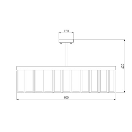 Потолочная люстра Bogates Eclipse 357/8 Smart