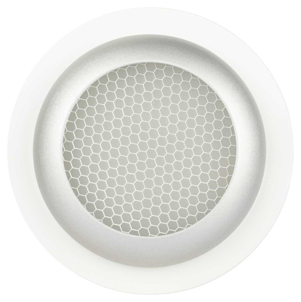 Светильник встраиваемый ЭРА KL111 WH/SL под лампу GX53 белый/серебро матовый Б0061539