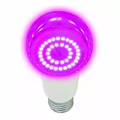 Лампа светодиодная для растений (UL-00006260) Uniel E27 14W прозрачная LED-A60-14W/SPSB/E27/CL PLP30WH