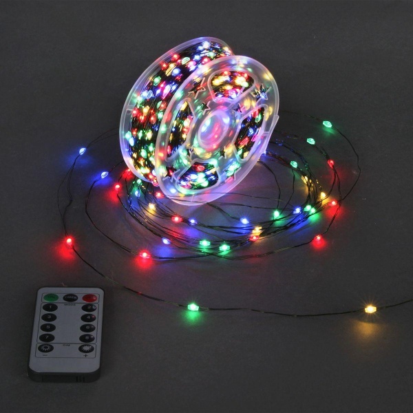 Cветодиодная гирлянда Sneha Роса 5V разноцветный настраиваемый контроллером A-929 MIX