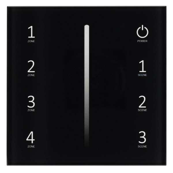 Панель управления Arlight Sens Smart-P41-Dim Black 028112 Панель управления Arlight Sens Smart-P41-Dim Black 028112
