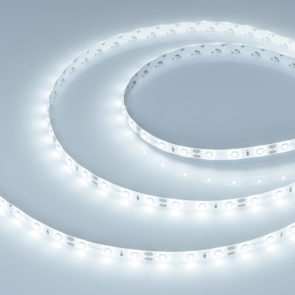 Светодиодная влагозащищенная лента Arlight 4,8W/m 60LED/m 2835SMD холодный белый 5M 016836(2)