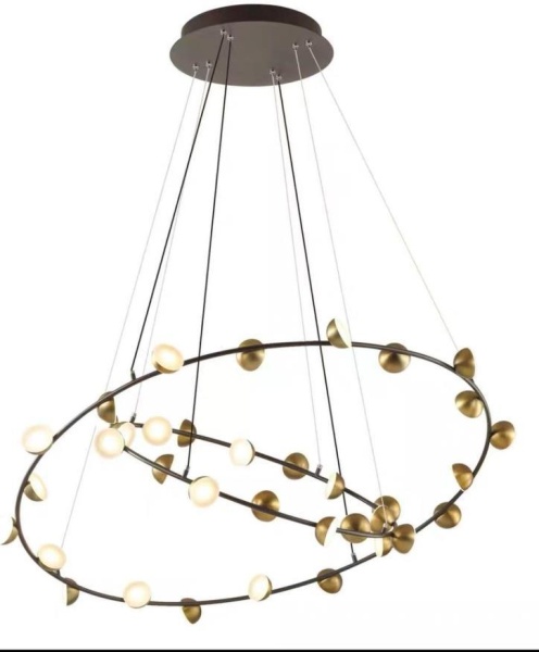 Люстра подвесная Alfa Light F3024-07 BLACK