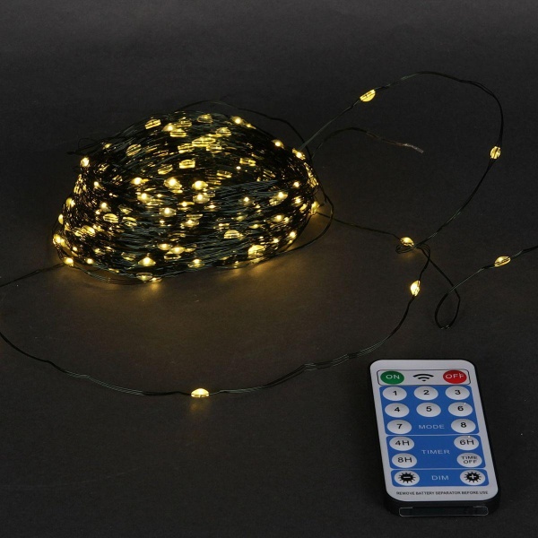 Cветодиодная гирлянда Sneha Роса нить 5V теплый белый A-962 WW