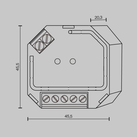 Диммер Maytoni Lighting control DALI 721019