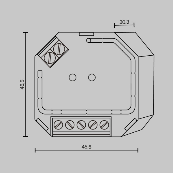 Диммер Maytoni Lighting control DALI 721019