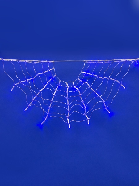 Светодиодная гирлянда Uniel занавес Радуга-1 220V синий ULD-E3104-288/DTK BLUE IP20 RAINBOW-1 UL-00001409