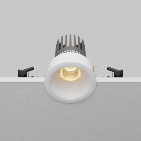 Встраиваемый светильник Maytoni Technical DL123-10W-3K-W