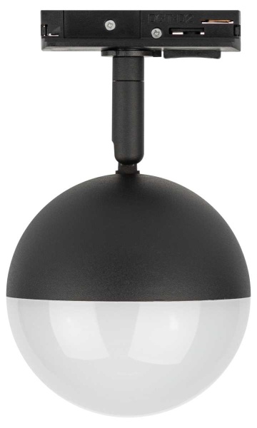 Трековый светильник однофазный ЭРА Round TR42-GX53 BK Б0054178