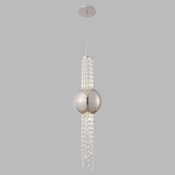 Подвесной светодиодный светильник Crystal Lux Navajo SP3W Led Chrome