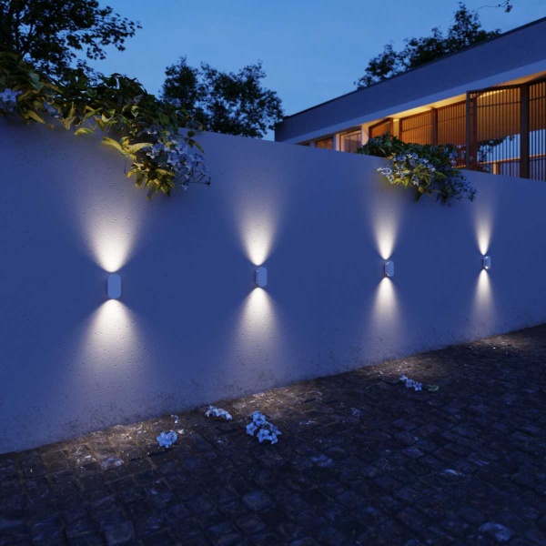 Уличный настенный светодиодный светильник Elektrostandard Mini Light 35153/D белый a060880