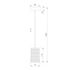 Подвесной светодиодный светильник Eurosvet Bonaldo 50247/1 Led черный