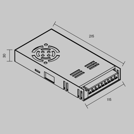 Блок питания  Maytoni Led Strip 811013
