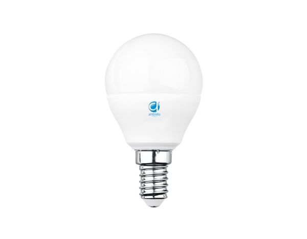 Лампа светодиодная Ambrella light E14 6W 3000K белая 204114